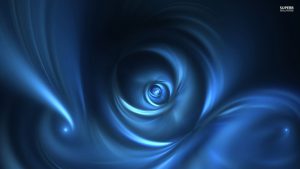 blue spiral